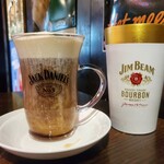 マンインザムーン - アイリッシュコーヒー￥９５０
