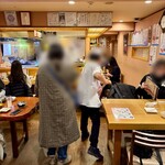 のどぐろ日本海 - 暖簾をくぐった先の1階席