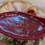 麺や しき - まろやかな優しいスープ。