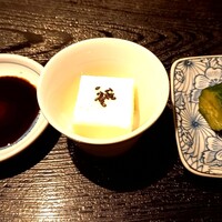 古今 本店 - 長芋豆腐　美味しい！ほのかにチーズっぽさがあるのに和