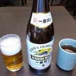 瀬戸内味覚処 芸州 本店 - キリン一番搾り瓶ビール