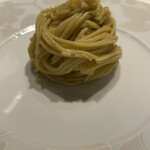 ル・マノアール・ダスティン - サツマイモのモンブラン