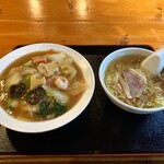 うまいっしょ　 - №3のセット※中華飯＆ミニらーめん