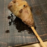 焼鳥高しま - 白肝＆ハツ