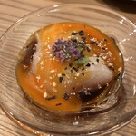 焼鳥高しま - ムネのユッケ