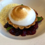 unito - レモンのタルト　チチャモラーダのマチェドニアとピスタチオ