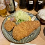 黒豚とんかつ ほり壱 - 特選のアベル黒豚　ヒレとロースの御姿