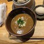 中華蕎麦 とみ田 - 豚骨魚介スープ♪