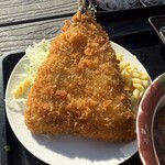 まるわ食堂 - アジフライ