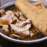 江戸前立喰い肉そば肉うどん のじろう - お化けそば＠税込510円＋肉増し＠税込200円