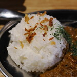 NIBOSHI MANIA - 坦々タッキーマカレーのライス