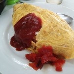 のざわ食堂 - オムライス大盛り６３０円≪2014年6月≫