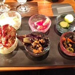 お酒とおばんざい まやさん - おばんざい ちょこっと6種