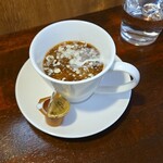 キッチン ブルー グローブ - ホワイトコーヒーへ