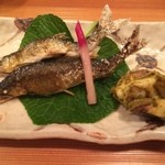 車力門 ちゃわんぶ - 2014.06広島産太田川の稚鮎