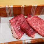 伊勢外宮参道 伊勢神泉 - 松阪牛の溶岩焼き