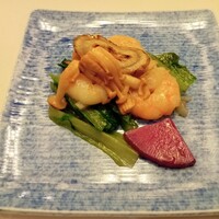 中国料理 彩龍 - 海老と季節野菜炒め