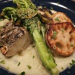 85BAL TEPPEN - サワラ、キャベツのピューレで