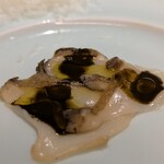 ニシムラ鮨TAKA - 柔らかくて、肝も美味しい  パルミジャーノとも合う