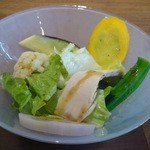 SYU CAFE - 減農薬野菜たっぷりサラダ