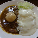 元町通り3丁目 - キーマカレーWトッピング800円