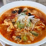 분푸쿠 차가마 - 산라탕면(두꺼운 면)