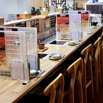 豪運來 - カウンター席