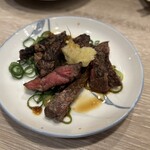 和風もつ料理 あらた - フク照り焼き  ※肺の部分