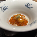 鮨 かうと - 雲丹いくら小井  (1口サイズ)