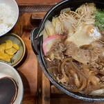 更科 京屋 - ごはん付