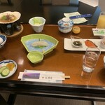 漁火の宿　三浦屋 - 朝食　烏賊と鮭が美味