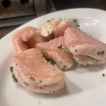 炭火焼 ゆうじ - ミノサンド