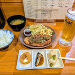 はな花 - トンカツ定食　おろしポン酢