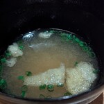 ニシムラ鮨TAKA - お味噌汁