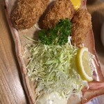 砂場 - 牡蠣フライ