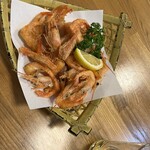 砂場 - 甘海老から揚げ