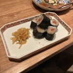 紺青 - 「ねぎとろ」海苔巻き