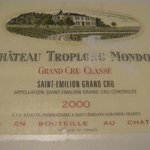 トゥールダルジャン - いただいたワイン