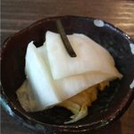 手打ちうどん 四万十 - お新香