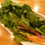 Shuen Yururi - 無農薬有機野菜のサラダ！これは貴重です！