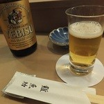 Sushiuosuke - ビールはヱビス。生ビールはないようです。