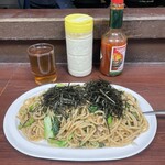 ジャポネ - 梅しそ 醤油 ジャンボ(大盛) 800円