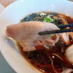 鶏中華蕎麦 大晴 - レアチャーシュー