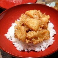 江戸前晋作 - かき揚げ天丼