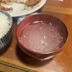 六曜館珈琲店 - ごはんセット 400円 (ごはん･スープ･キムチ付)