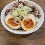 麺屋 聖 - 炙りレア焼豚丼