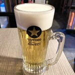 大塚バル LOCAL - 生ビールはサッポロのパーフェクトビア。