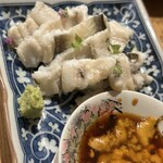 味彩しん家 - 穴子の白焼