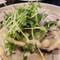 coci - 秋刀魚のミキュイと焼き秋ナスのテリーヌ　柚子のソース