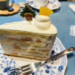 ペチカスケマサコーヒー - 紅まどんなショートケーキ